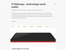 Tablet Screenshot of it-sideways.com